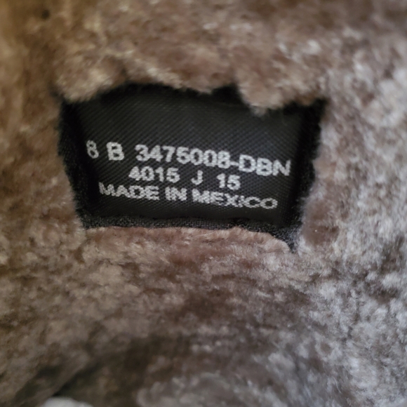 Frye Valerie Shearling Strappy Moto Boot 8 - Picture 7 of 8